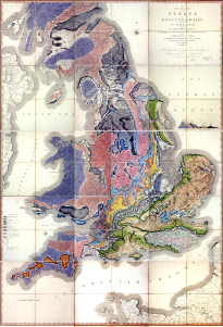 William Smith's A Delineation of the Strata of England and Wales with part of Scotland (1815)